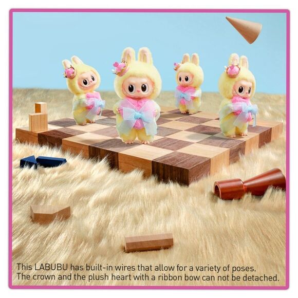 Labubu Let’s Checkmate Series - The Monsters Vinyl Plush Hanging Card - Picture 8 of 14